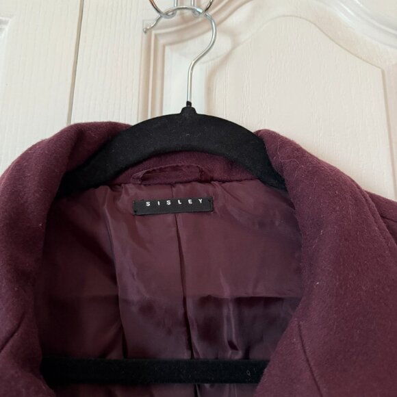 EUC Sisley Wool Blend Jacket - Picture 2 of 5